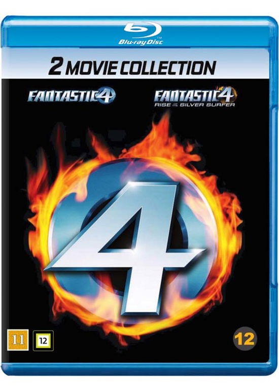 Cover for 2-Movie Collection · Fantastic 4 / Fantastic 4: Rise Of The Silver Surfer (Blu-Ray) (2017)