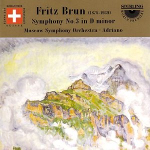 Symphony 3 in De Minor - Brun / Adriano / Moscow So - Musique - STE - 7393338105923 - 25 mai 2004