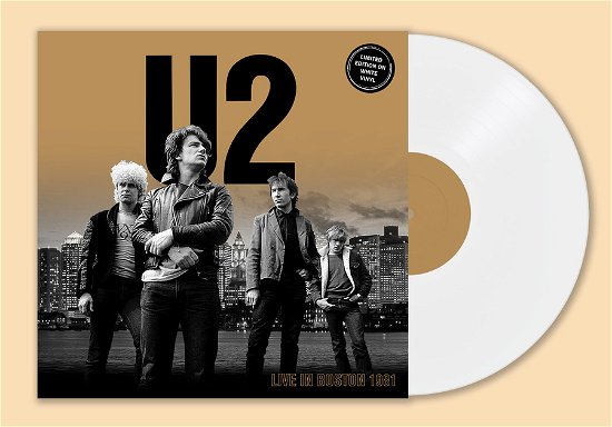 Cover for U2 · Live In Boston 1981 (White Vinyl) (LP) [Limited edition] (2023)