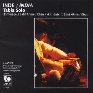 Cover for India-Tabla Solo (CD) (1998)