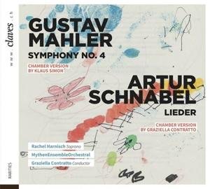 Symphony No.4 / Lieder - Mythen Ensemble Orchestral - Gustav Mahler / Artur Schnabel - Musiikki - CLAVES - 7619931170923 - perjantai 13. lokakuuta 2017