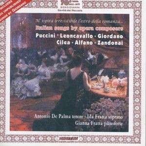 Cover for Giordano / Fratta / De Palma · Italian Songs by Opera Composers / Sei Liriche (CD) (2004)