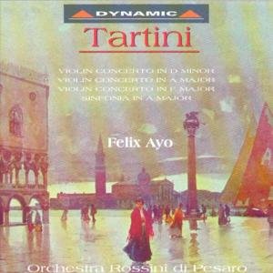 Violin Concertos 1 - Tartini / Orchestra Rossini Di Pesaro - Musiikki - DYNAMIC - 8007144060923 - 1995