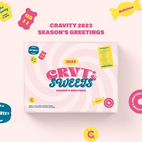 2023 Season's Greetings - CRVT's Sweets - Cravity - Merchandise - STARSHIP ENT. - 8809876077923 - 30. december 2022