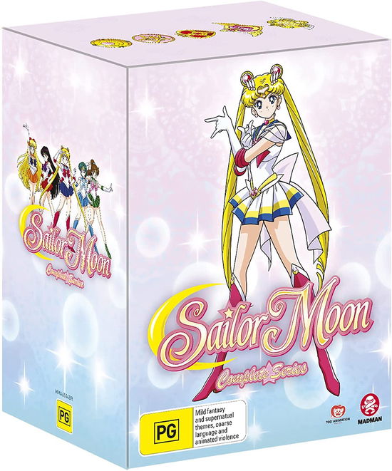 Cover for Anime · Sailor Moon Complete Series (Seasons 1-5) (Blu-ray) [Limited edition] (2022)