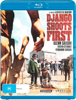 Cover for Blu-ray · Django Shoots First (MBD) (2021)
