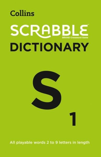 Cover for Collins Dictionaries · SCRABBLE™ Dictionary: The Official Scrabble™ Solver – All Playable Words 2 – 9 Letters in Length (Hardcover Book) (2022)