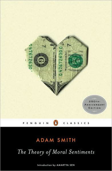 The Theory of Moral Sentiments - Adam Smith - Bøger - Penguin Books Ltd - 9780143105923 - 6. maj 2010