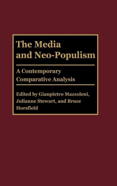 Cover for Moshe Loeb Gat · The Media and Neo-Populism: A Contemporary Comparative Analysis (Hardcover Book) (2000)