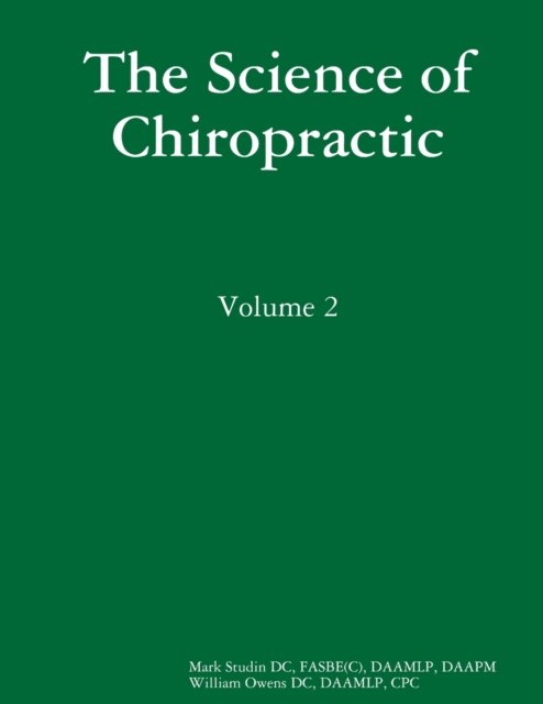 Cover for Fasbe (c) Daamlp Studin DC · The Science of Chiropractic (Paperback Book) (2018)
