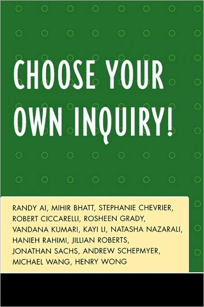Cover for Randy Ai · Choose Your Own Inquiry! (Paperback Book) (2008)