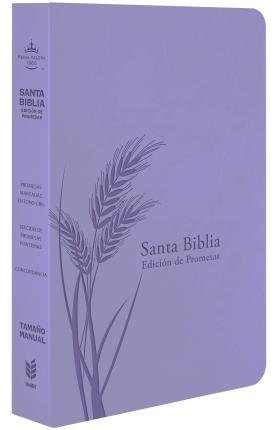 Cover for Unilit · Santa Biblia de Promesas Reina Valera 1960- Tamano Manual, Letra Grande, Lavanda Claro / Spanish Promise Bible Rvr 1960- Handy Size, Large Print, Light Lavander (Skinnbok) (2022)