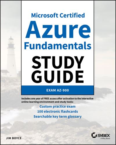 Cover for James Boyce · Microsoft Certified Azure Fundamentals Study Guide: Exam AZ-900 - Sybex Study Guide (Pocketbok) (2021)