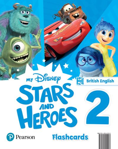 Cover for My Disney Stars and Heroes British Edition Level 2 Flashcards - Friends and Heroes (Cartas de oráculo/tarô) (2023)