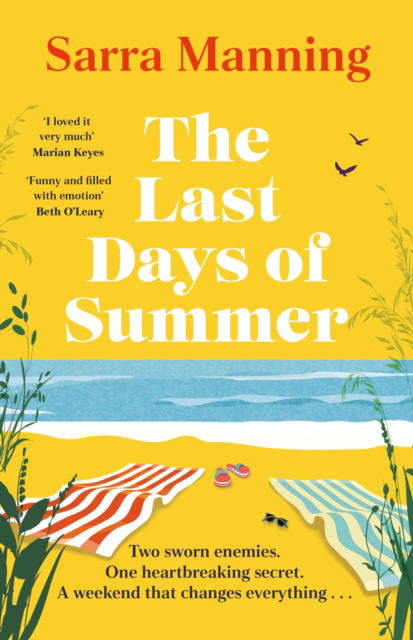 Cover for Sarra Manning · The Last Days of Summer: The emotional, funny, spicy and romantic new enemies-to-lovers rom-com for 2025 that will make you wish for a long British summer seaside weekend (Taschenbuch) (2025)