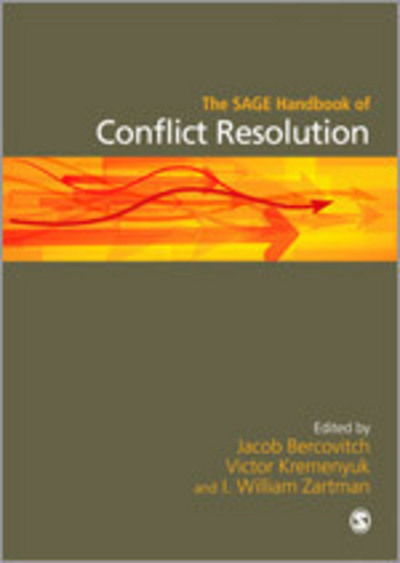 Cover for Jacob Bercovitch · The SAGE Handbook of Conflict Resolution (Hardcover Book) (2008)