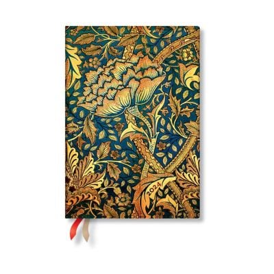 Cover for Paperblanks · Morris Windrush (William Morris) Midi 12-month Dayplanner 2024 - William Morris (Gebundenes Buch) (2023)