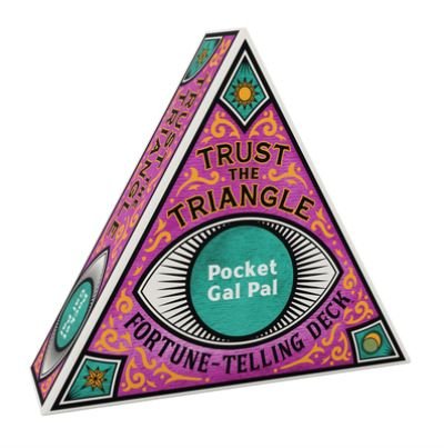 Cover for Chronicle Books · Trust the Triangle Fortune-Telling Deck: Pocket Gal Pal (Flashcards) (2022)