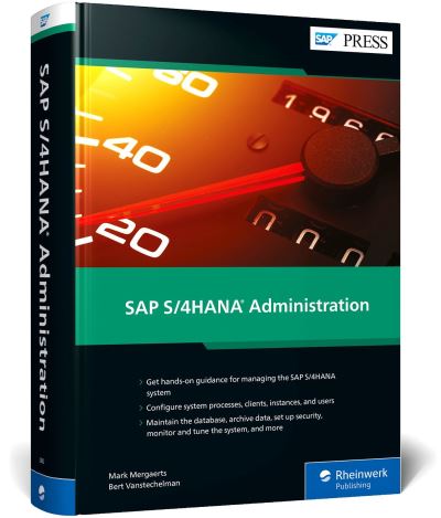 Cover for Mark Mergaerts · SAP S/4HANA Administration (Book) (2023)