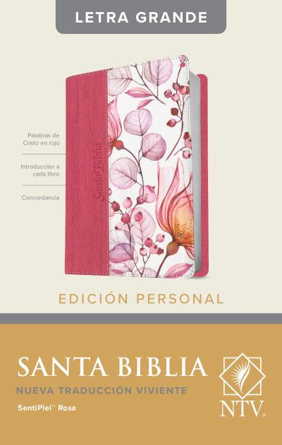 Cover for Tyndale · Santa Biblia NTV, Edicion personal, letra grande (Letra Roja (Lederbuch) (2024)