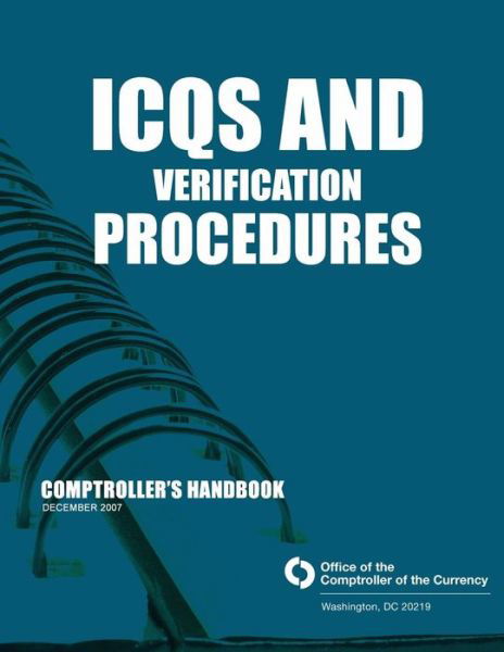 Cover for Comptroller\'s Handbook · Icqs and Verification Procedures Comptroller's Handbook December 2007 (Taschenbuch) (2015)