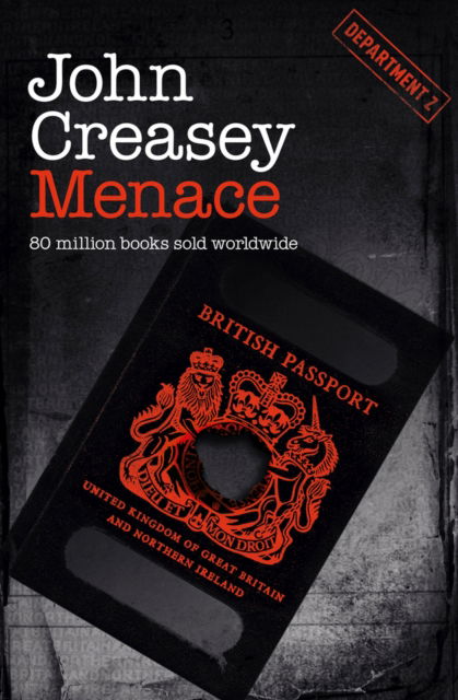 Cover for John Creasey · Menace (Paperback Book) (2024)