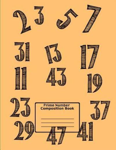 Cover for Catman Notebooks · Prime Number composition book (Paperback Book) (2017)