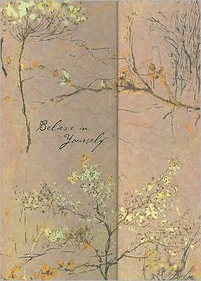 Cover for Peter Pauper Press · Journal Fold-over Believe in Yourself Beige (Bok) (2008)