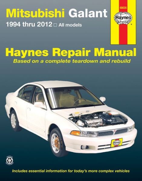 Cover for Haynes Publishing · Mitsubishi Galant: 1994-12 (Paperback Book) (2014)