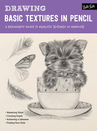 Cover for Diane Cardaci · Drawing: Basic Textures in Pencil: A beginner's guide to realistic textures in graphite - How to Draw &amp; Paint (Paperback Book) (2018)