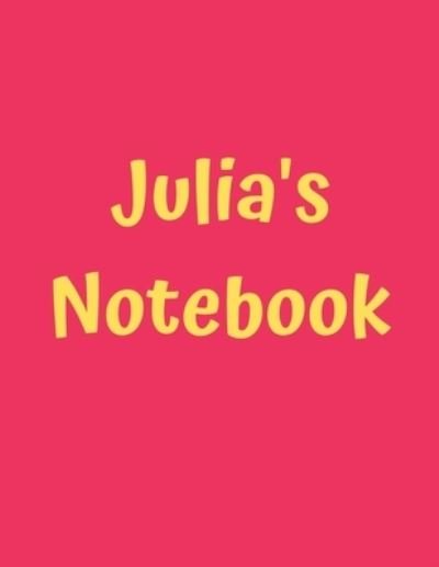 Cover for 99 Notes · Julia?s Notebook (Pocketbok) (2019)