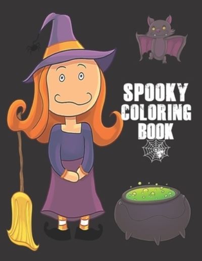 Cover for Halloween Activity Books · Spooky Coloring Book (Paperback Book) (2019)