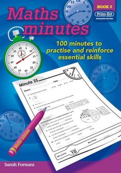 Cover for Prim-Ed Publishing · Maths Minutes (Paperback Book) (2011)