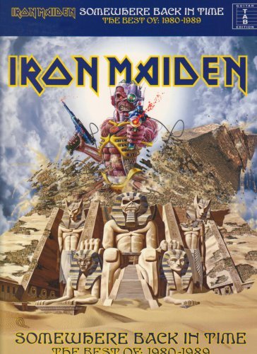 Cover for Iron Maiden · Iron Maiden: Somewhere Back in Time (Bok) (2008)