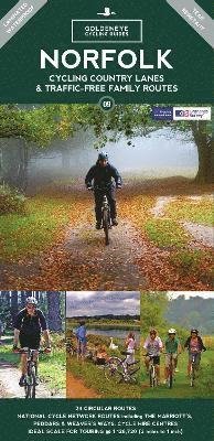 Cover for Al Churcher · Norfolk Cycling Country Lanes Map (Paperback Book) (2022)
