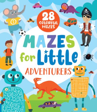 Cover for Clever Publishing · Mazes for Little Boys (Book) (2023)