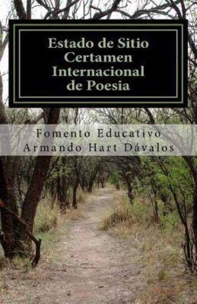 Cover for Fomento Educativo Ahd · Estado de Sitio Certamen Internacional de Poesia (Pocketbok) (2017)