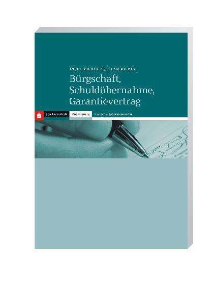 Cover for Rieder · Bürgschaft, Schuldübernahme, Gar (Bog)