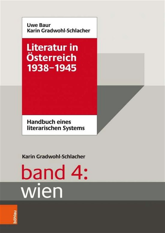 Cover for Baur · Literatur in Österreich 1938-45.04 (Book) (2018)