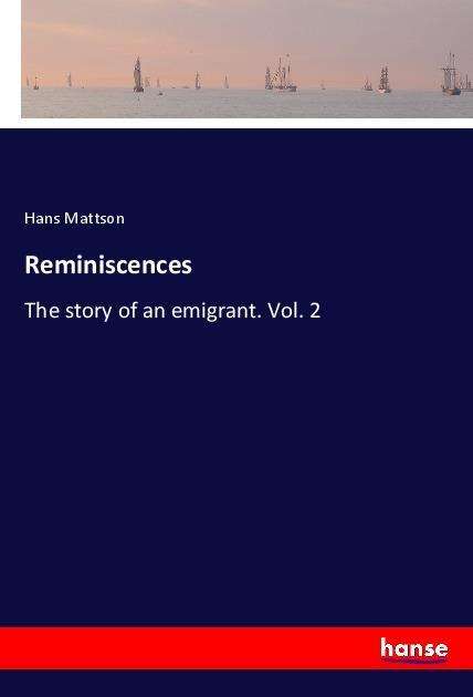 Cover for Mattson · Reminiscences (Book)