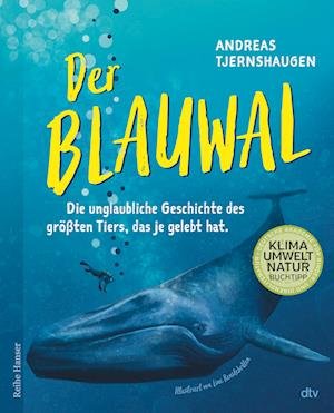 Cover for Andreas Tjernshaugen · Der Blauwal (Hardcover Book) (2022)