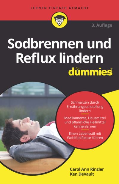 Cover for Carol Ann Rinzler · Sodbrennen und Reflux lindern fur Dummies - Fur Dummies (Paperback Book) [3. Auflage edition] (2019)