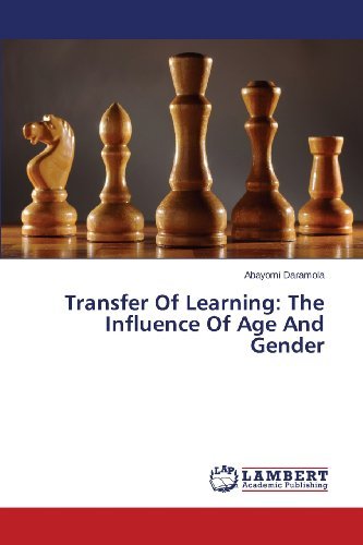 Cover for Abayomi Daramola · Transfer of Learning: the Influence of Age and Gender (Paperback Bog) (2013)