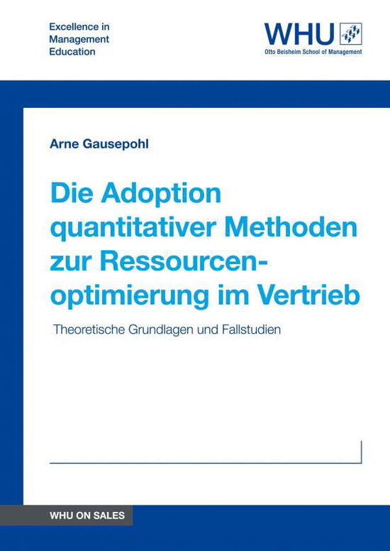 Cover for Gausepohl · Die Adoption quantitativer Me (Book) (2014)