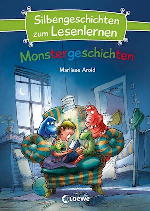 Cover for Marliese Arold · Silbengeschichten zum Lesenlernen - Monstergeschichten (Hardcover Book) (2022)