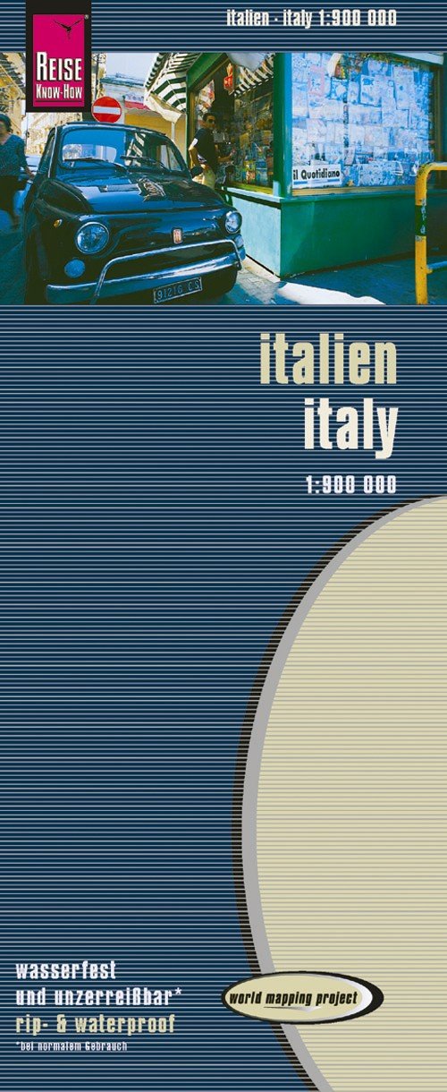Cover for Reise Know-How · Italy (1:900.000) (Landkart) (2017)