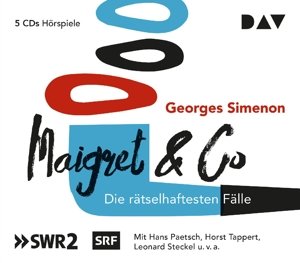 Cover for Georges Simenon · Maigret &amp; Co-die Rätselhaftesten Fälle (CD) (2017)
