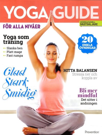 Cover for Paula Lindström · Yoga guide : för alla nivåer (Paperback Book) (2017)