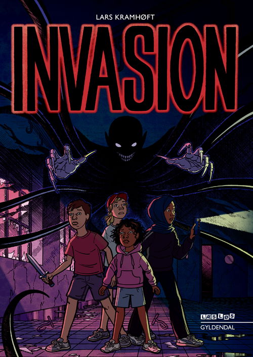 Cover for Lars Kramhøft · Læs løs 10: Invasion (Inbunden Bok) [1:a utgåva] (2020)