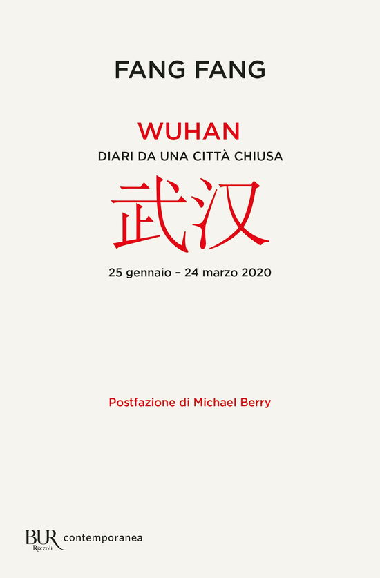 Cover for Fang Fang · Wuhan. Diari Da Una Citta Chiusa (Book)